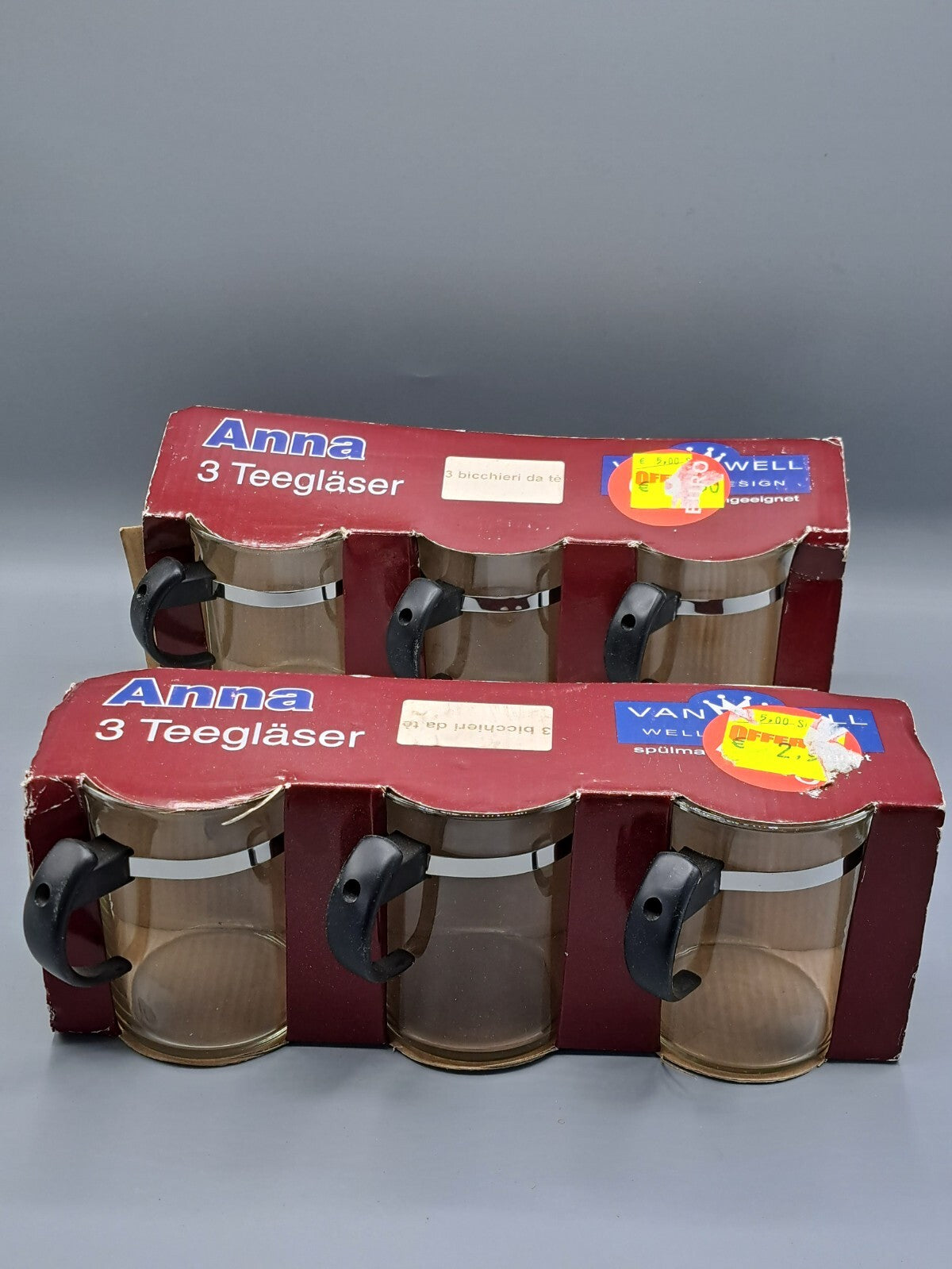 Anna 6 Teegläser, Van Well, Spühlmaschinen geeignet